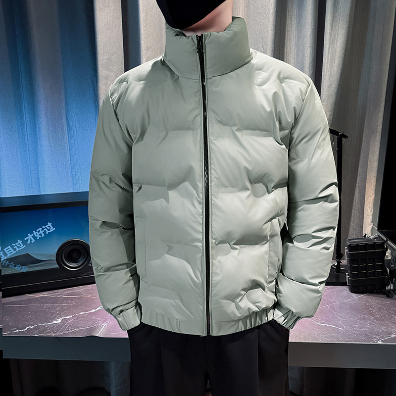 小码男装棉袄冬季155矮小个子S号XS码压胶工艺棉衣保暖立领棉服