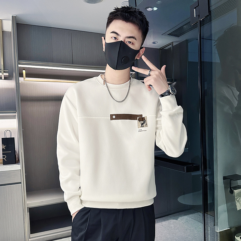 155小码男装春秋修身卫衣男小个子S号XS码长袖T恤内搭打底衫上衣