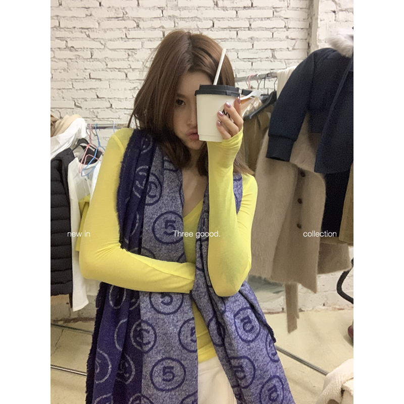 长袖莱赛尔纤维透气针织百搭款