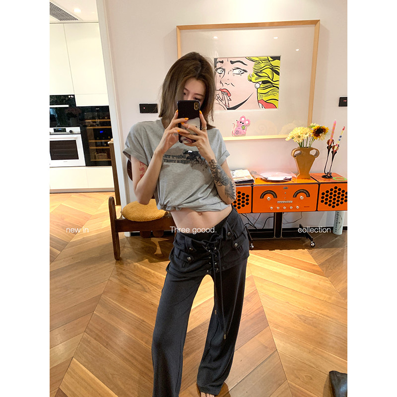 THREE GOOOD殷三吉 夏日果冻胶海豚图印花T恤针织短袖上衣女,女装/女士精品,T恤,淘宝优惠券,粉丝福利购,淘宝优惠卷