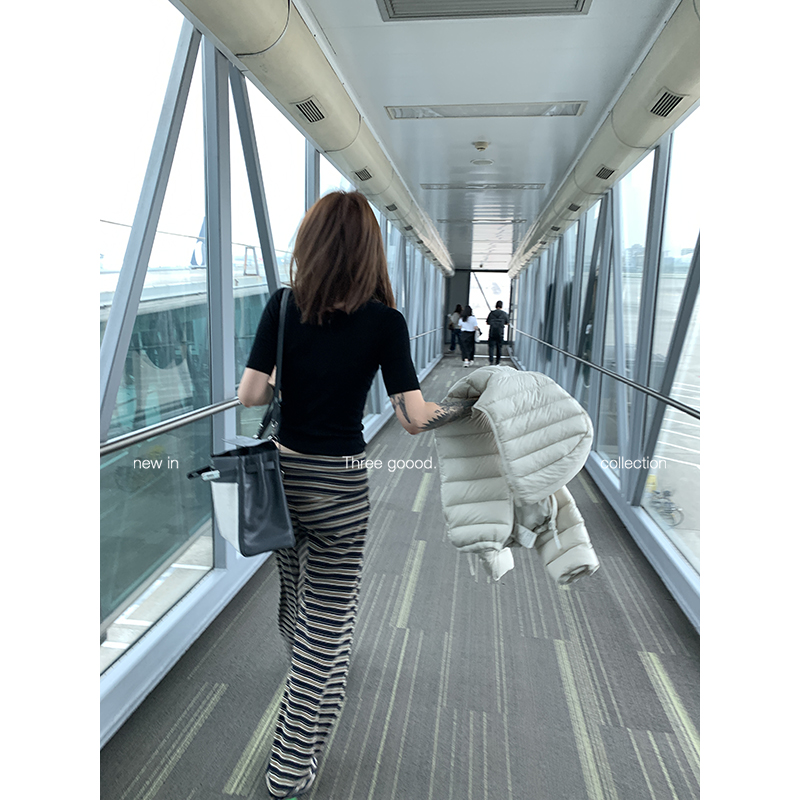 THREEGOOOD殷三吉针织裤