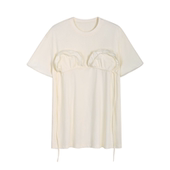 THREE T恤 解构立体设计感胸型短袖 GOOOD殷三吉 扭扭乐