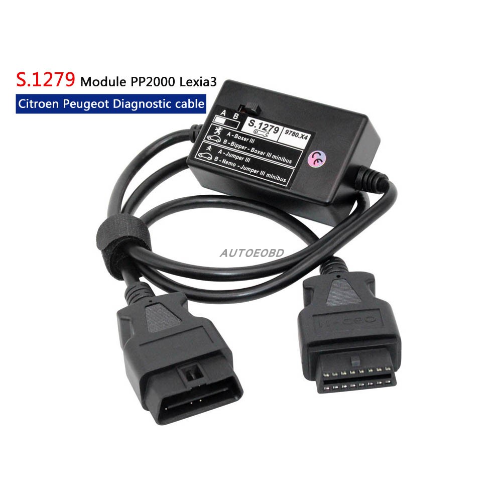 S1279 Obd Diagnostic Cable S.1279 Module Lexia 3 PP2000
