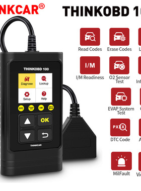 THINKCAR THINKOBD 100 THINKOBD100 Full OBD2 Code S can Tools