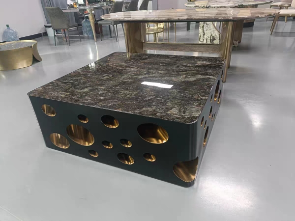 2024款艺术铸造茶几，2025新款茶几