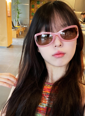 防紫外线圆形韩版男女墨镜