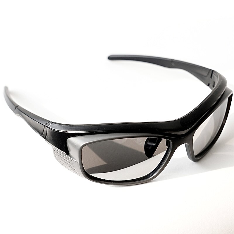 猫眼墨镜女骑行户外26新款拆卸银色反光太阳镜男开车登山防风眼镜