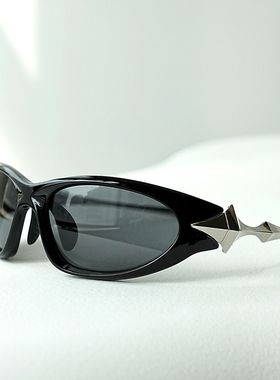 韩墨镜个性gm24yyy甜酷辣妹女星椭圆男未来风凹造型太阳镜遮脸潮