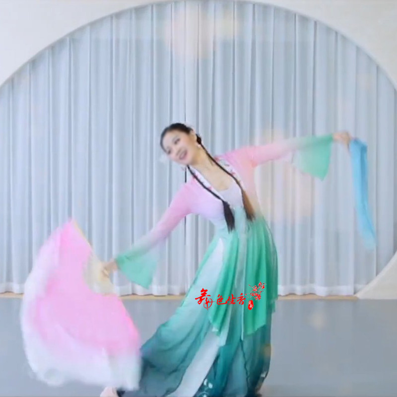 古典舞胶胶州秧歌捕梦舞蹈服