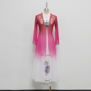 新款古典舞蹈演出服装飘逸湘云飞同款舞蹈服装女表演服艺考服定制