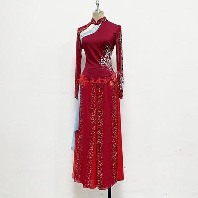 新款胶州秧歌演出服舞蹈服