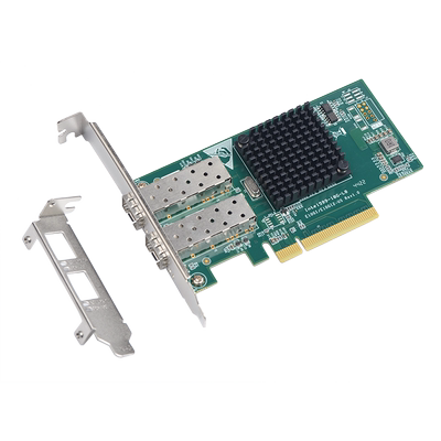 西霸SFP光纤网卡万兆双口intel