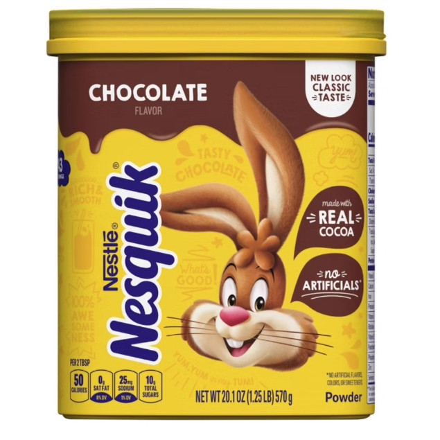 美国雀巢草莓巧克力味可可冲饮粉速溶咖啡粉Nestle NesquikFlavor