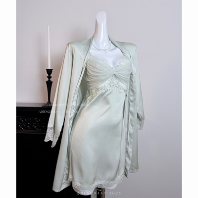 薄雾迷情~性感睡衣女带胸垫