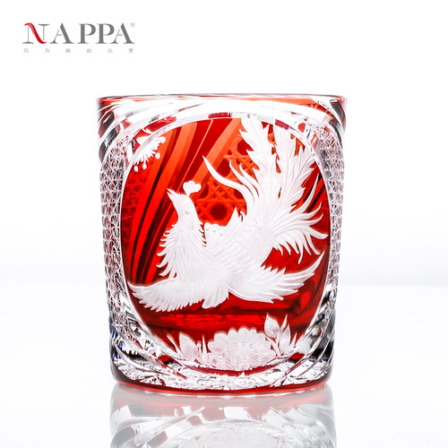 NAPPA国潮手工切子杯威士忌杯