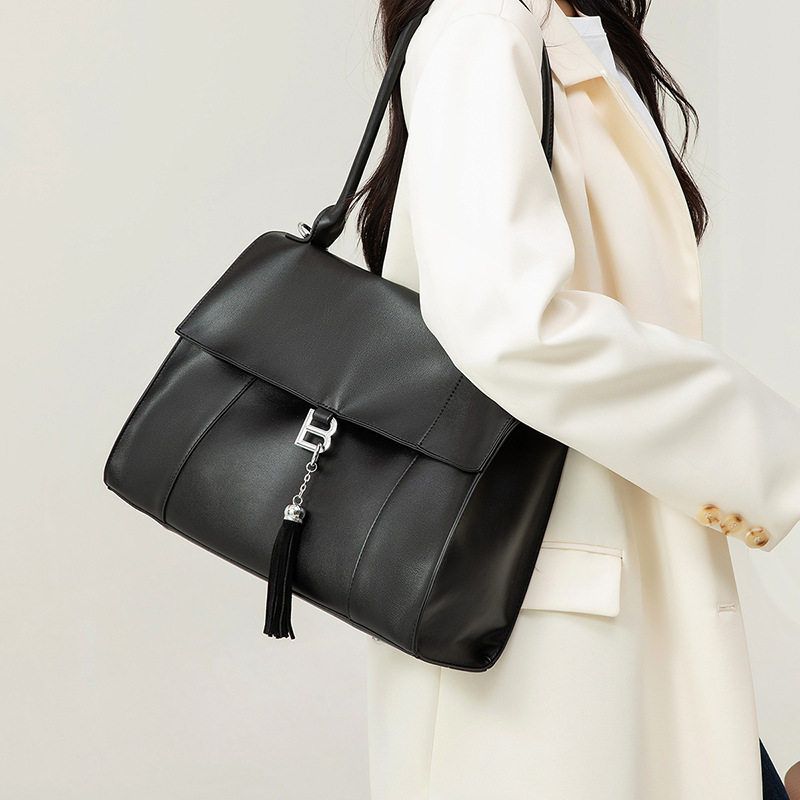 单肩包女2025新款rodeo托特包时尚简约通勤包高级感大容量女包包