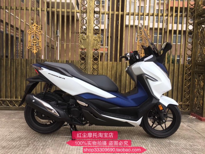 [红尘摩托店]出售—2019年全新本田佛沙300abs高配版,本田大踏板