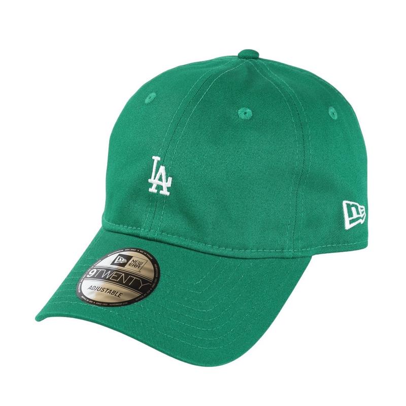 代购New Era男士帽子防晒遮阳棉质绿色户外夏季棒球帽爆款休闲