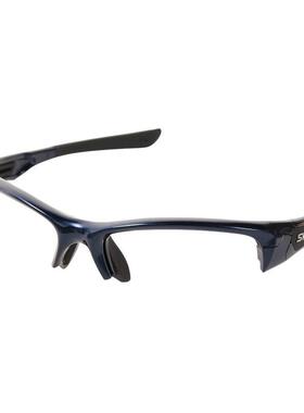 代购SWANS女士太阳镜UV防护可更换镜片可调节镜腿8曲面镜片黑色