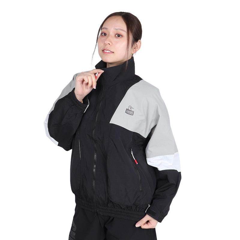 代购CHUMS女士运动夹克拨水处理宽松版型保暖外套防风设计