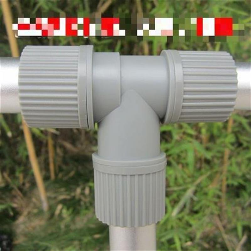 晾衣架三通配件 连接头 三通接头 28mm 25mm 晒衣架X型配件塑料通