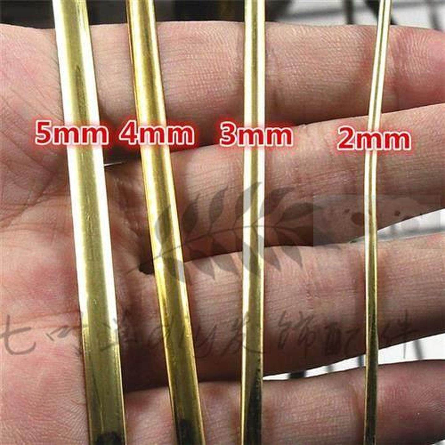 新(半圆)2/3/4/5mm扁手工铜线支撑线黄铜diy璎珞发饰粗铜丝配件,饰品/流行首饰/时尚饰品新,其他DIY饰品配件,淘宝优惠券,粉丝福利购,淘宝优惠卷