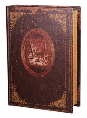 仿真书创意书形盒子家居