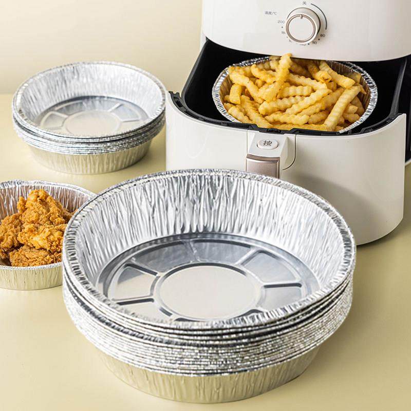 空气炸锅专用纸家用的锡纸盘食物吸油纸垫纸烤箱锡箔碗托铝箔盒,厨房/烹饪用具,锡纸/油纸,淘宝优惠券,粉丝福利购,淘宝优惠卷