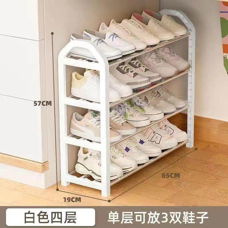 简易鞋架架子门口结实家用出租房多层宿舍经济型防尘鞋柜寝室收纳