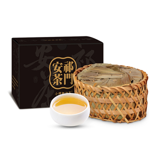 2018六安茶骨 梗子茶祁门安茶小众黑茶安徽特产