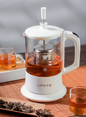 玻璃煮茶壶养生壶烧水多功能办公室家用1-2人用mini小型煮茶器