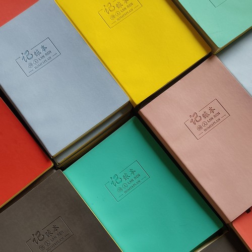 A5仿皮记账本清仓处理价