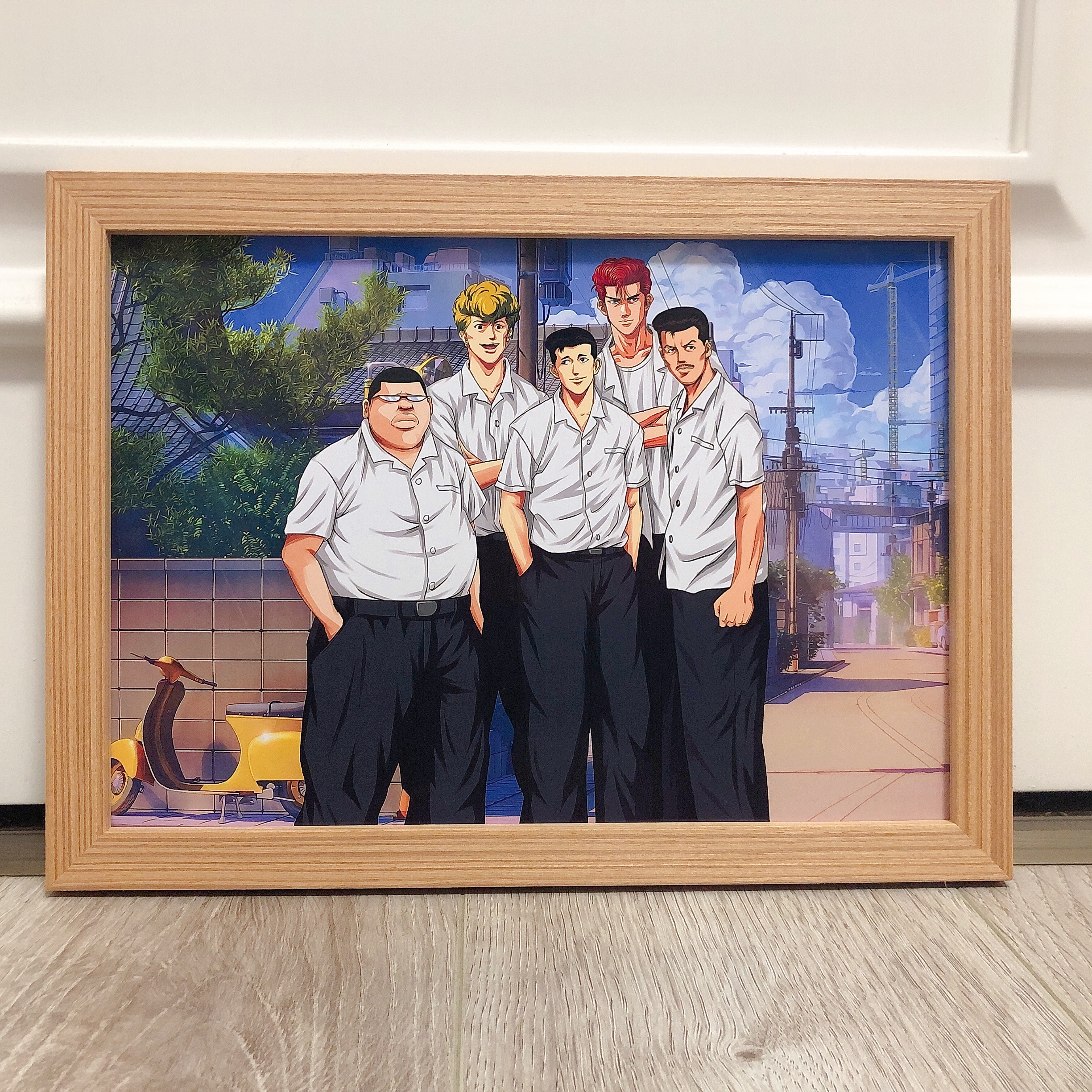 灌篮高手樱木军团水户洋平高宫望动漫挂画摆台相框海报照片墙