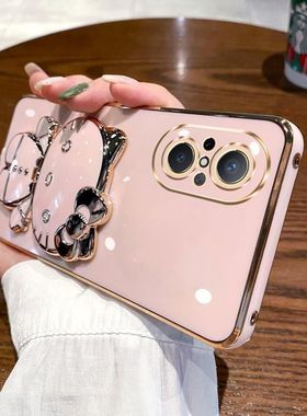 适用华为wiko5g手机壳wlko 5G保护硅胶套LFT一AN00全包防摔ANOO软壳可爱wiok带镜子LFTAN女潮LFTANOO智选wiki