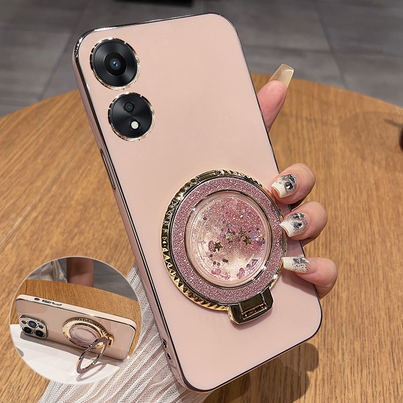 OPPOA1x带流沙支架保护套