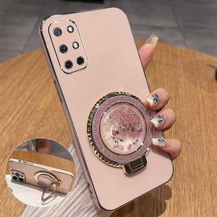 适用一加8T手机壳1加8T赛博朋克保护硅胶套5G全包KB2000防摔软壳oneplus后一十八女高级感新款 带支架流沙超薄