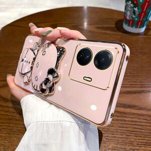 适用vivoS15e手机壳vivo保护S15e硅胶套5G镜头全包防摔V2190A软壳vovis外壳vivis步步高vovos女带镜子支架e5g