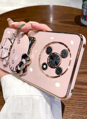 适用华为nzone50pro手机壳智选zone50por保护5G硅胶套SP210全包防摔软壳可爱nz0ne中国移动女带镜子支架新款