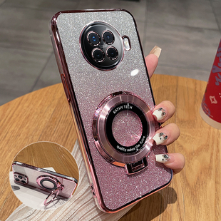 适用oppoace2手机壳oppo保护Ace2硅胶套5G镜头全包opace25g防摔opporenoace透明软壳0pp0男女新款 带支架超薄