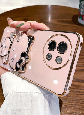 适用vivoS18e手机壳vivo保护S18e硅胶套5G全包V2334A防摔vovis软壳带镜子vos支架新款vivis女e5g可爱卡通创意