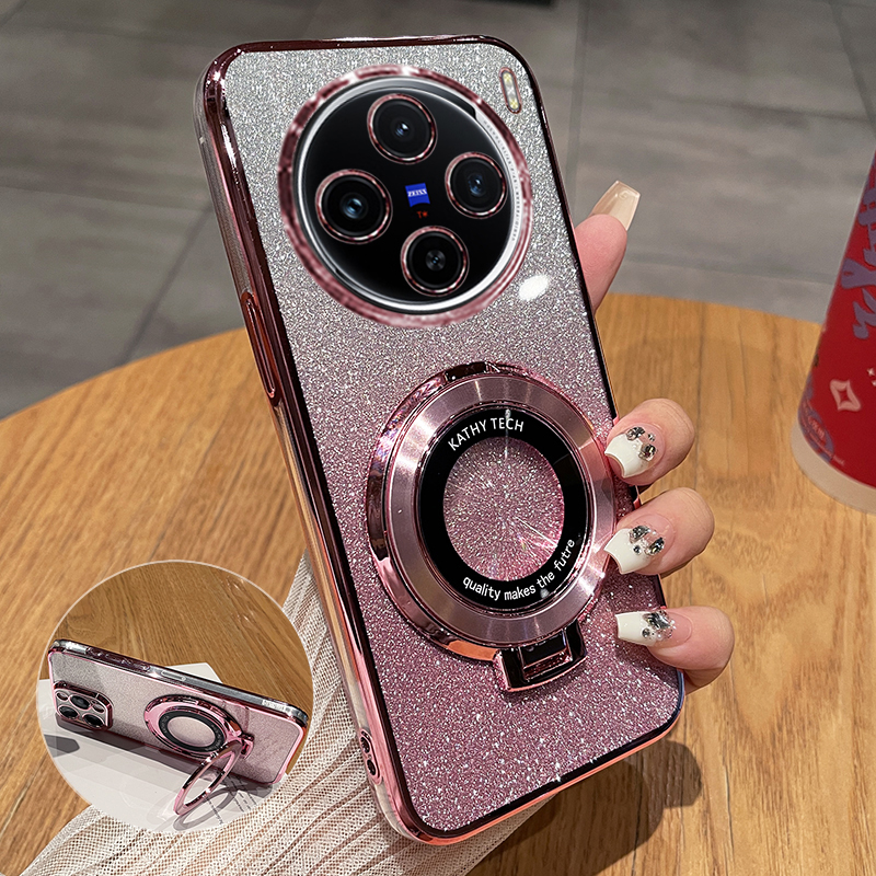 适用vivoX100手机壳vivo保护X100s硅胶套spro摄像镜头全包vivix防摔vox透明软壳vovix男女pro带支架por高级感