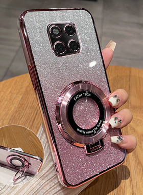 适用华为mate20RS手机壳meta20保时捷版保护mt20pro硅胶套m20全包LYA一AL00P防摔透明软壳男女带支架超薄新款