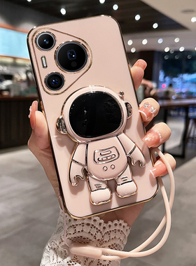 适用华为pura70手机壳pure70pro保护p70por十硅胶套HBN一AL00全包防摔软壳10男女80带支架pr0立体puar新款ADY