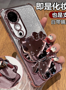 适用vivoS19手机壳vivo保护S19pro硅胶套V2364A带镜头膜全包气囊防摔2362透明vos软壳vivis女por新款支架镜子