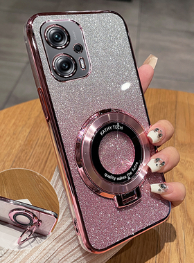 适用于红米note11tpro手机壳小米noto12T保护硅胶套Pro十全包防摔redmi透明redminote11T软男女tpor带支架加