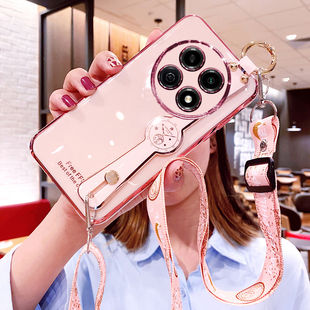 适用华为hi畅享70pro手机壳智选BAL一AN20腕带5G保护硅胶套BALAN斜挎挂绳全包防摔畅想wikohi软壳女享畅por可