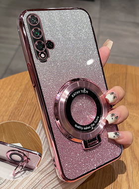 适用华为nova5手机壳novo5pro保护nove5i硅胶套GLK全包SEA一AL00防摔透明软壳10男女note5带支架n5新款高级感