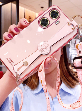 适用华为畅享70z手机壳畅想70z腕带保护硅胶套MGA一AL40斜挎挂绳全包防摔MGAAL软壳畅亨z70女可背带老人新款