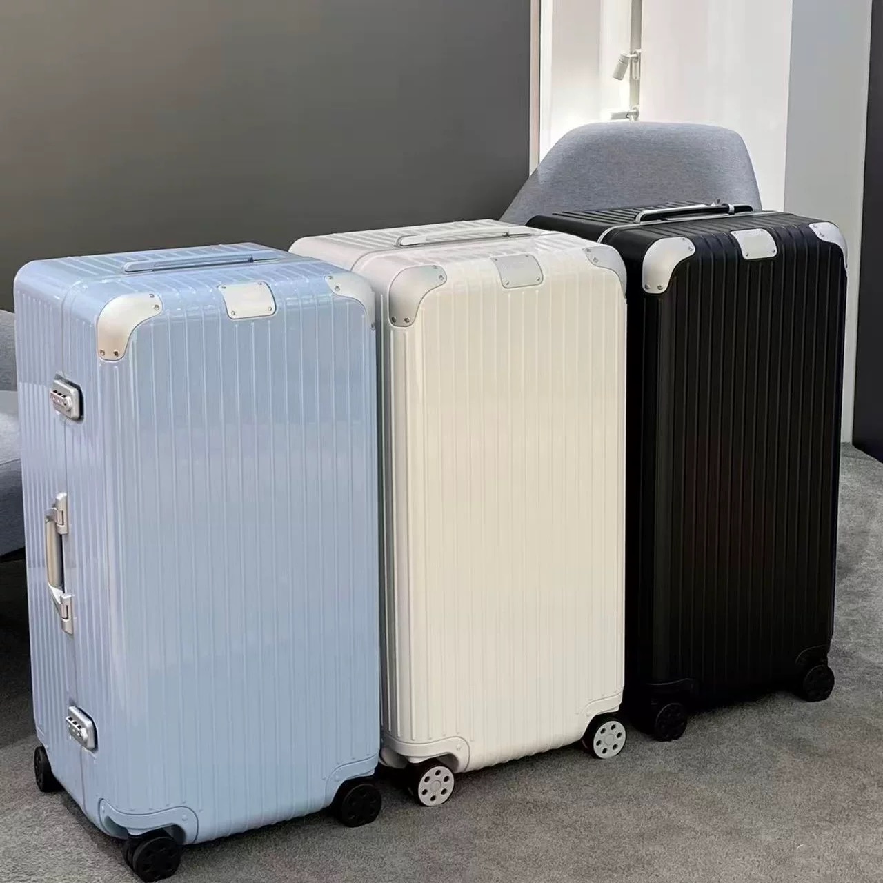 德国R家 铝框明星同款行李箱Hybrid21寸旅行箱登机箱33寸托运箱