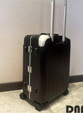 德国R家登机箱hybird铝框行李箱旅行箱托运登机黑色白色21寸